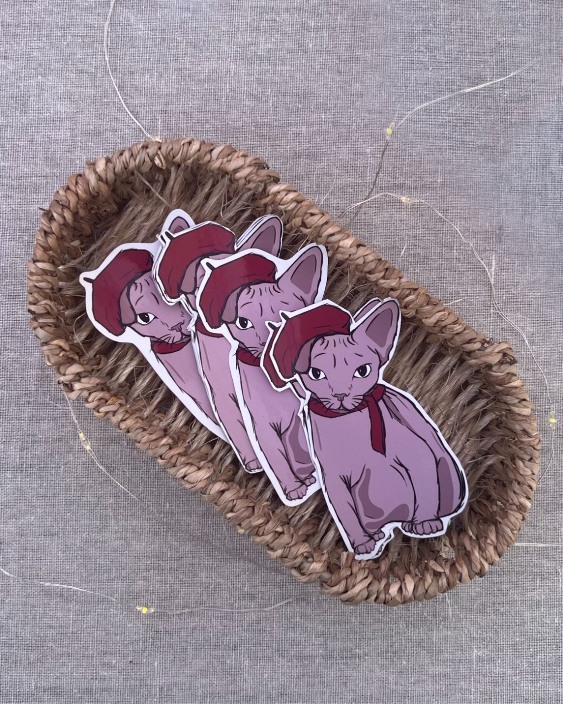 Koty w beretach – nasz merch
